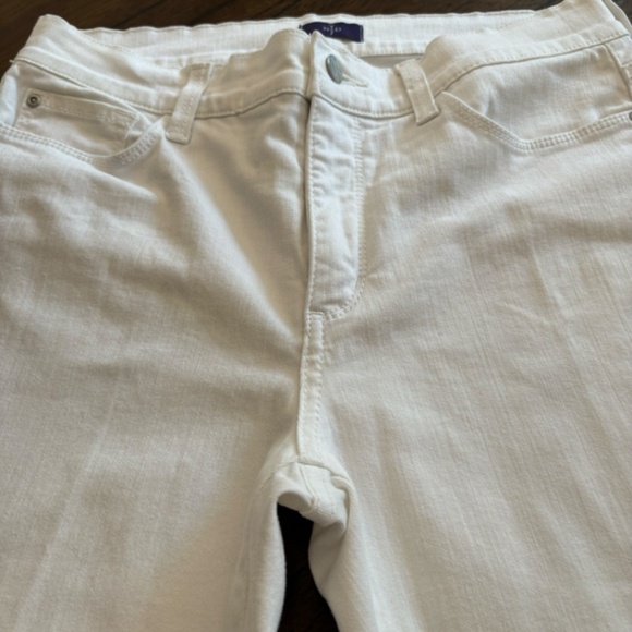 NYDJ Not Your Daughter's Jeans white lift tuck technology jeans size 10 - Picture 7 of 15